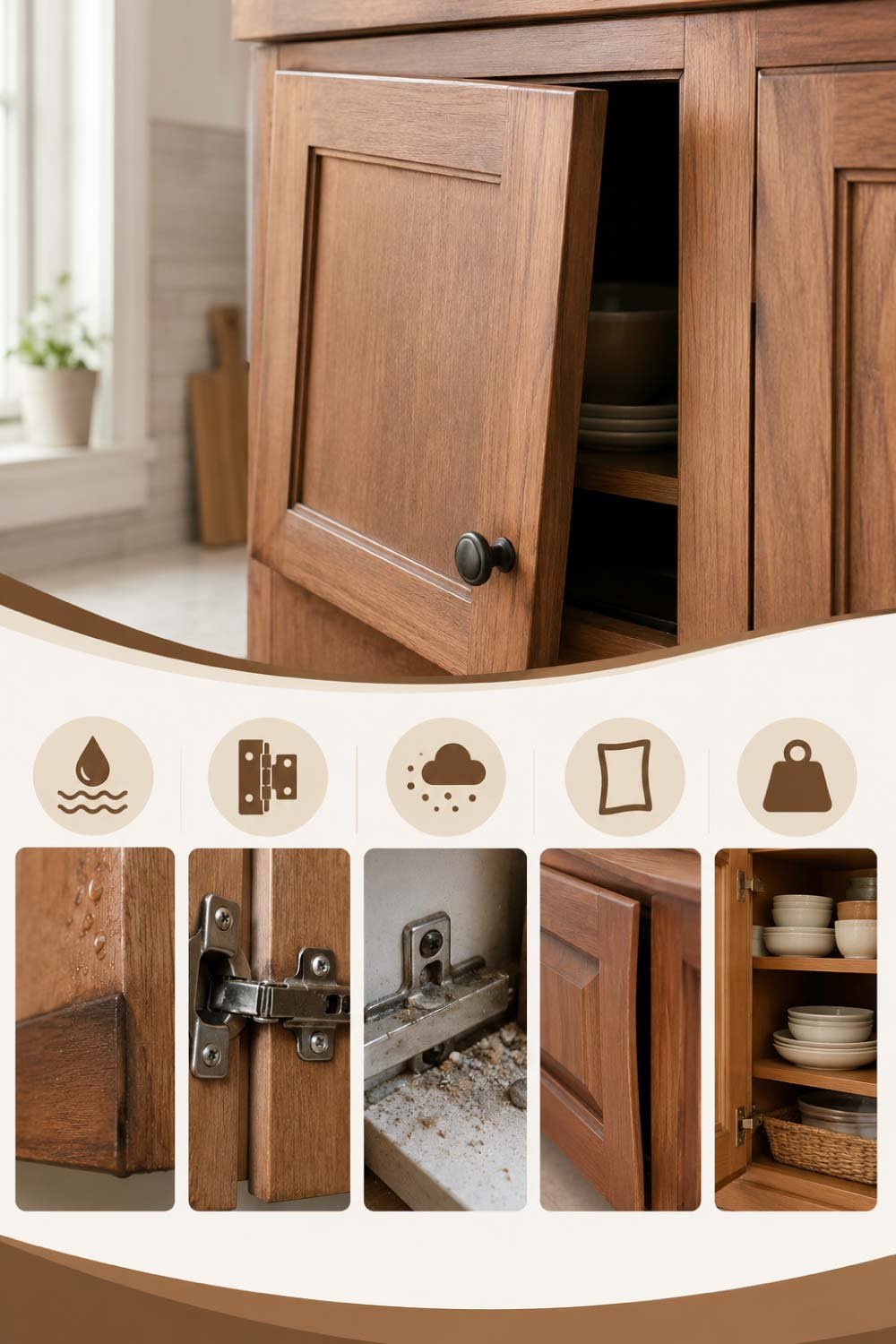 Why Cabinet Doors Get Jammed in the First Place