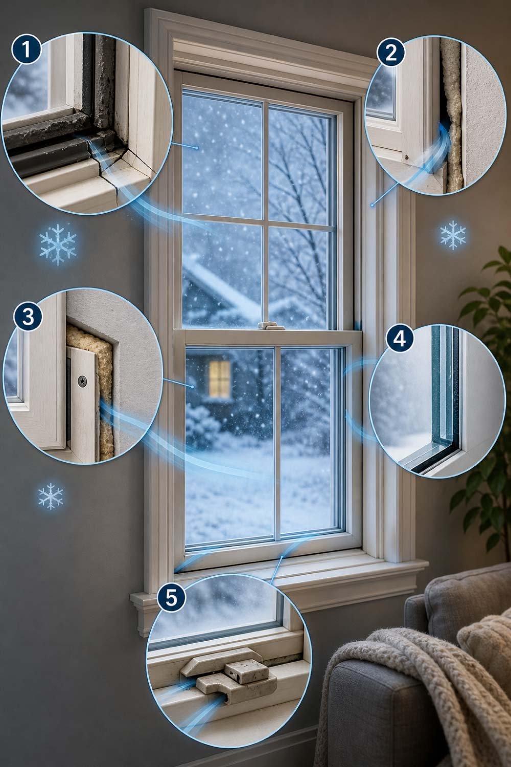 Why Cold Air Comes Through Windows