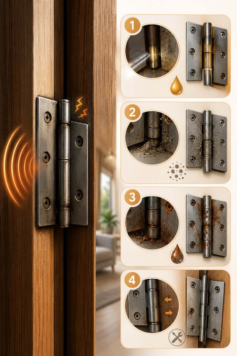 Why Do Door Hinges Start Squeaking