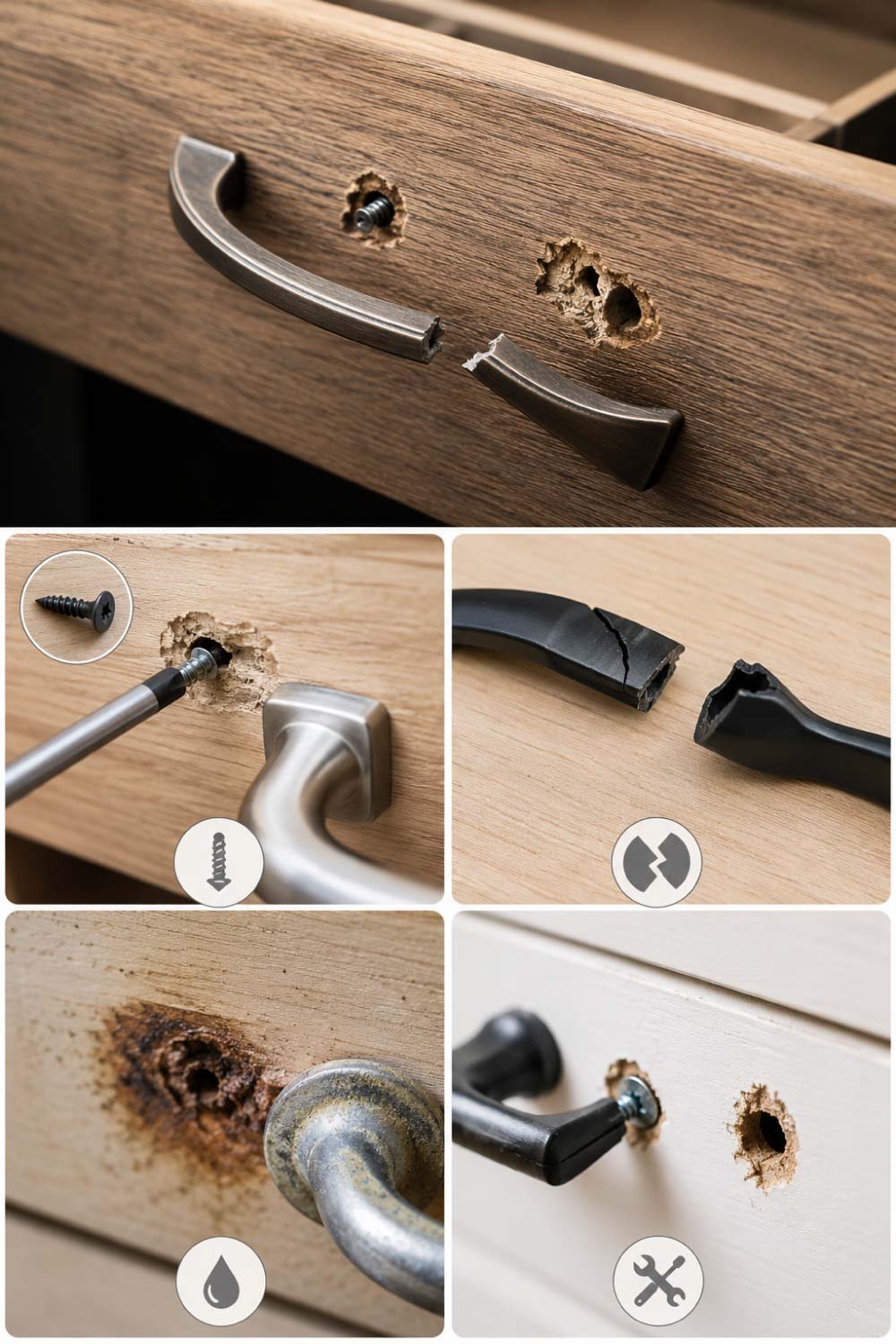 Why Drawer Handles Break in the First Place