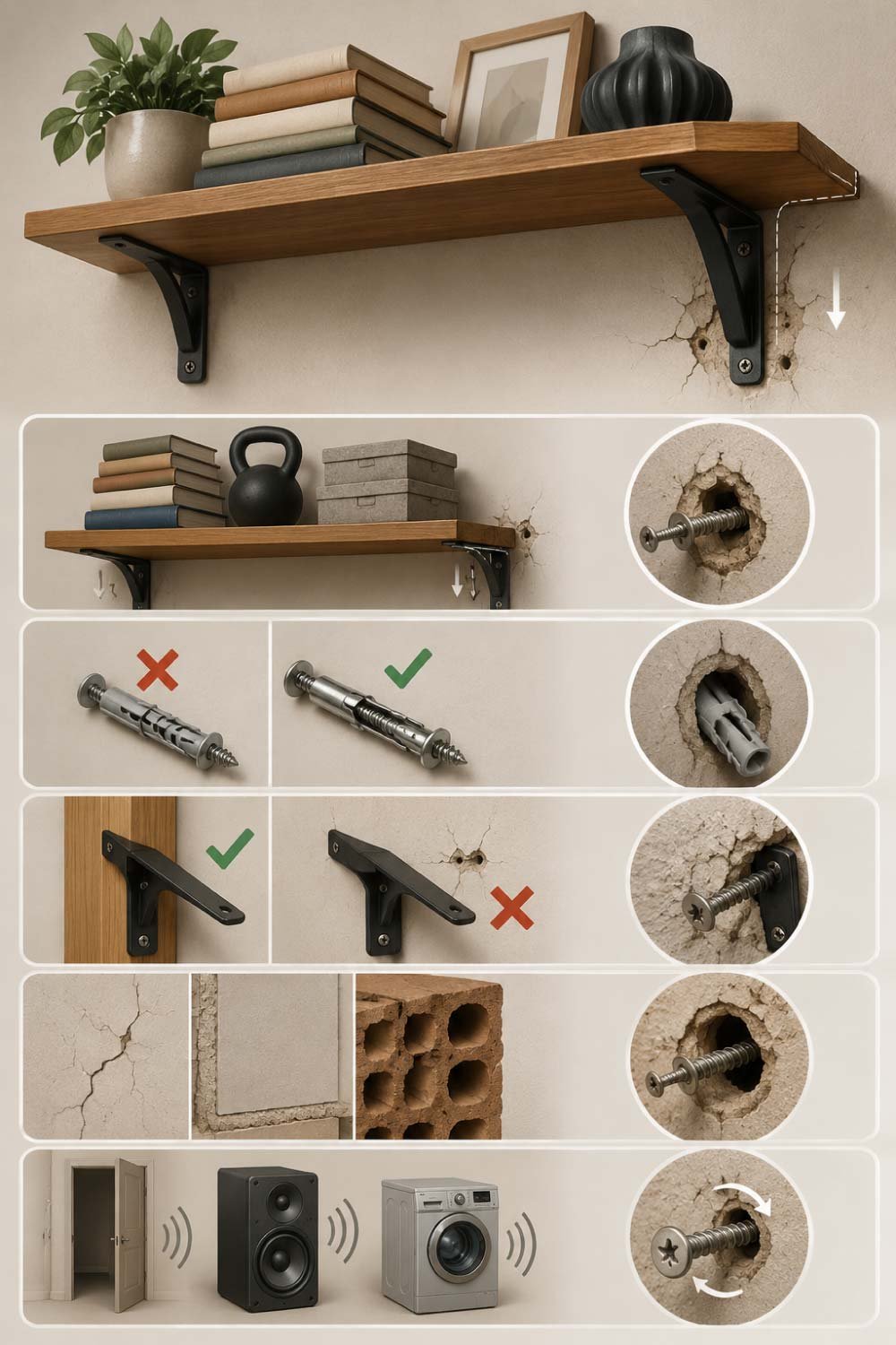 Why Shelf Brackets Become Loose