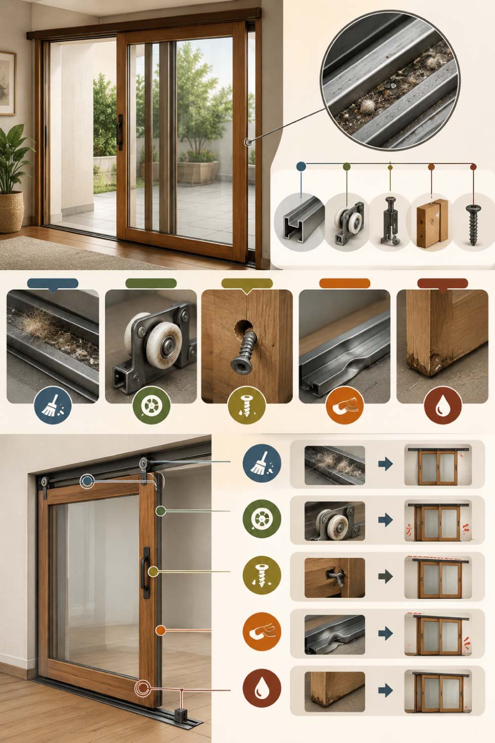 Why Sliding Doors Stop Working Properly