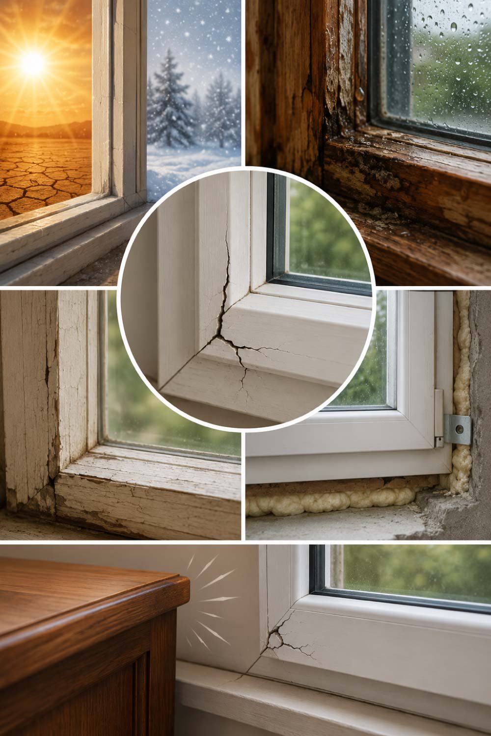 Why Window Frames Crack in the First Place