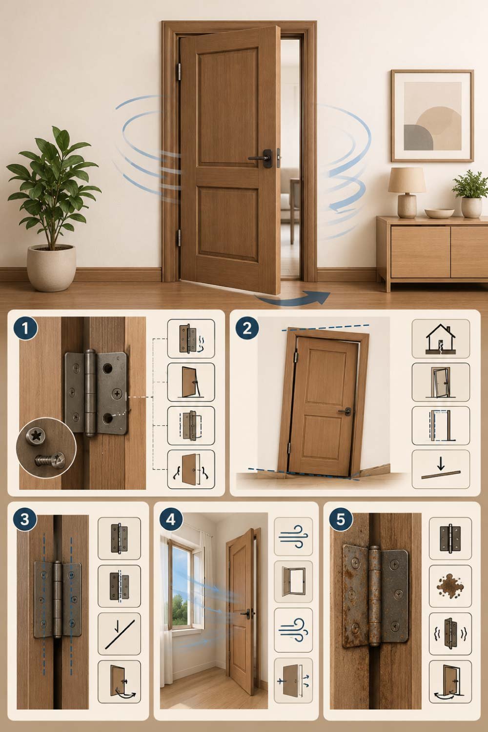 Why Your Door Keeps Swinging Open