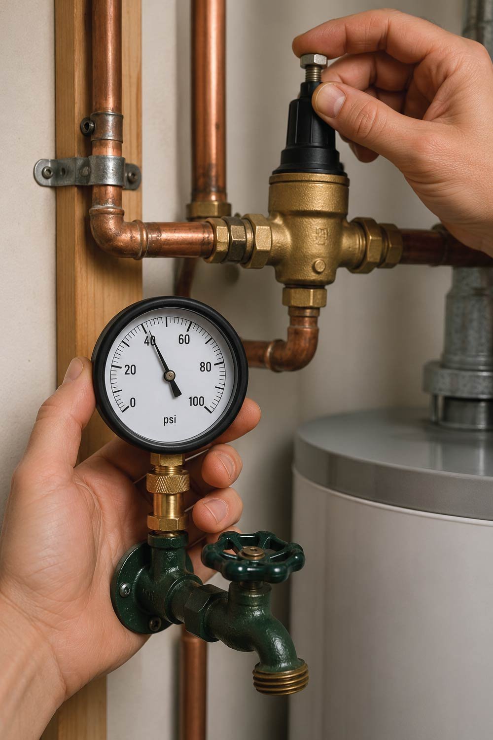 Check and Adjust Water Pressure