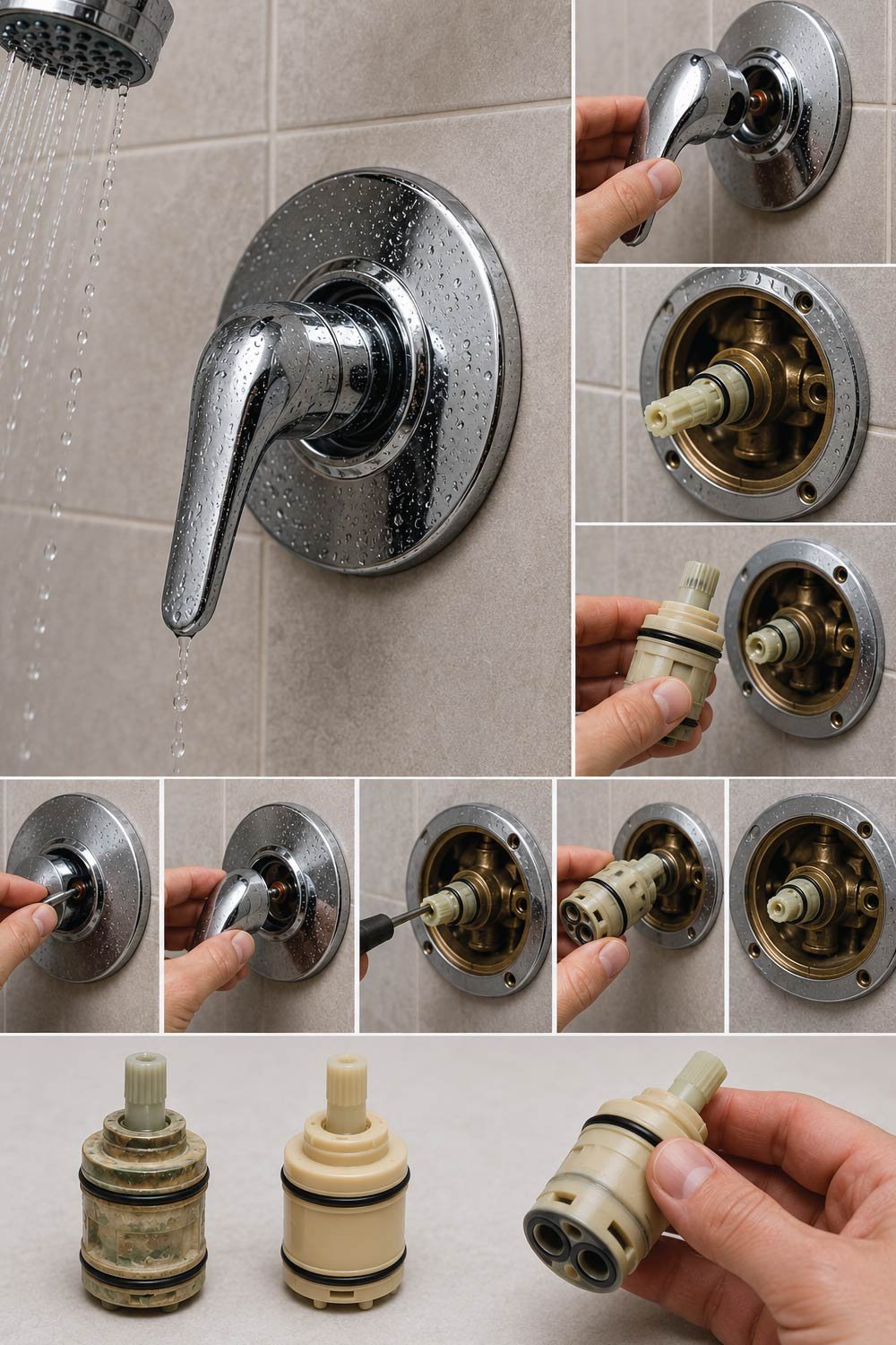Check and Replace the Shower Cartridge (If Needed
