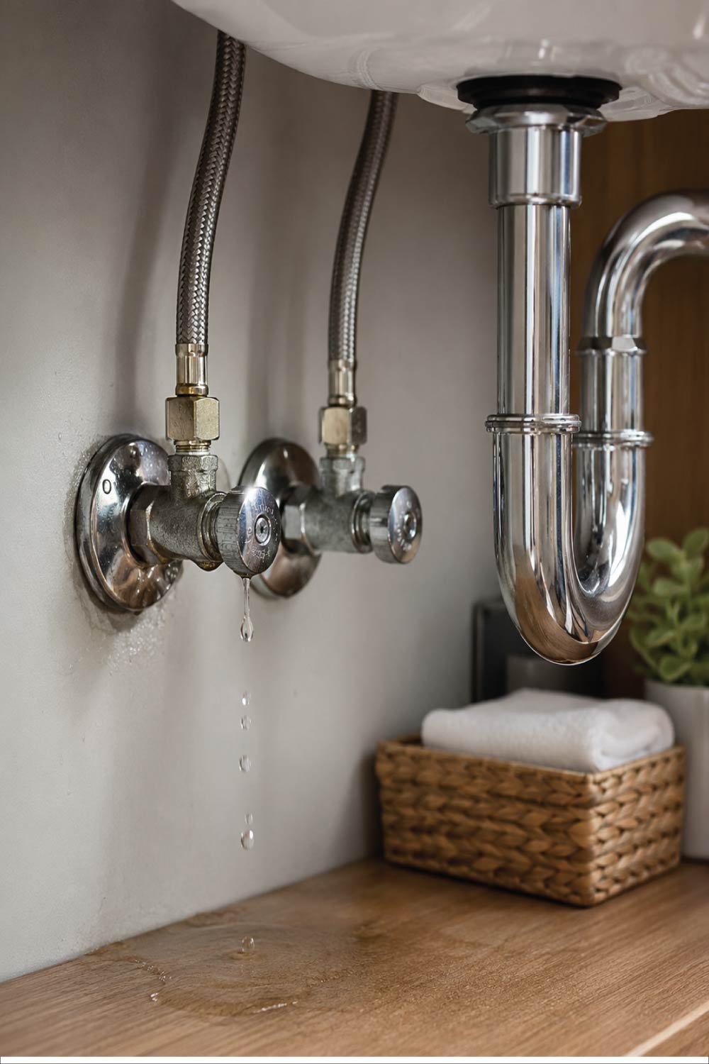 Check the Shut-Off Valves