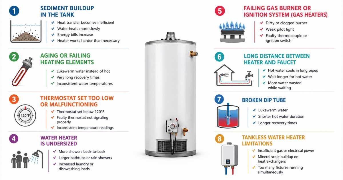 Common Reasons Your Water Heater Takes Too Long to Heat