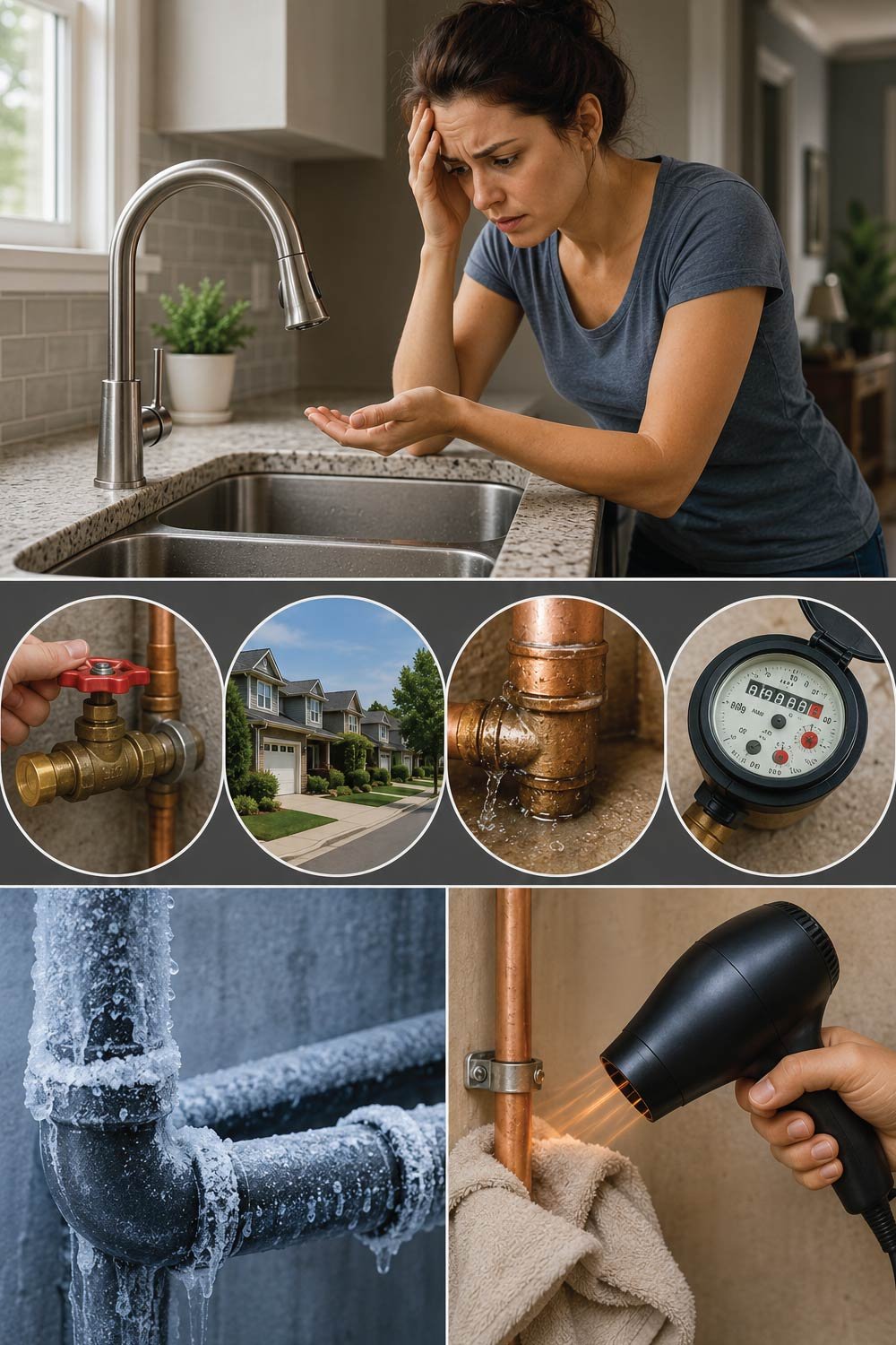 Dealing with No Water in the House