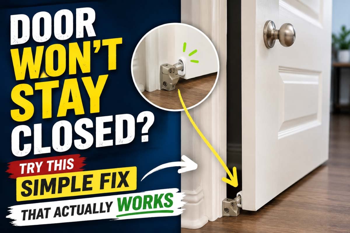 Door Won’t Stay Closed