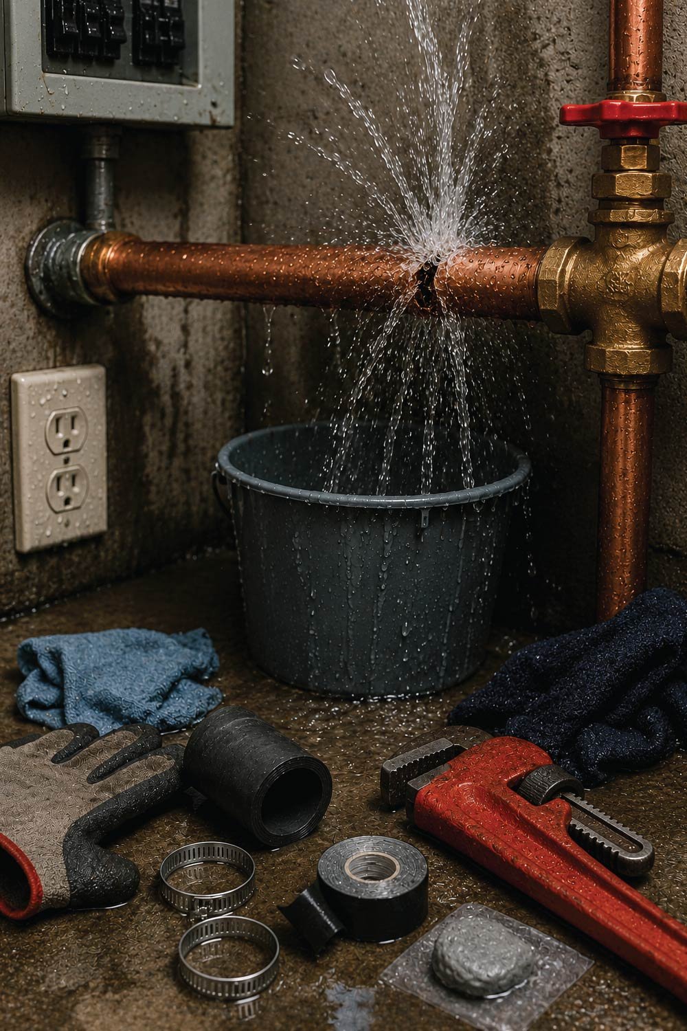 Emergency Fix for Burst or Leaking Pipes