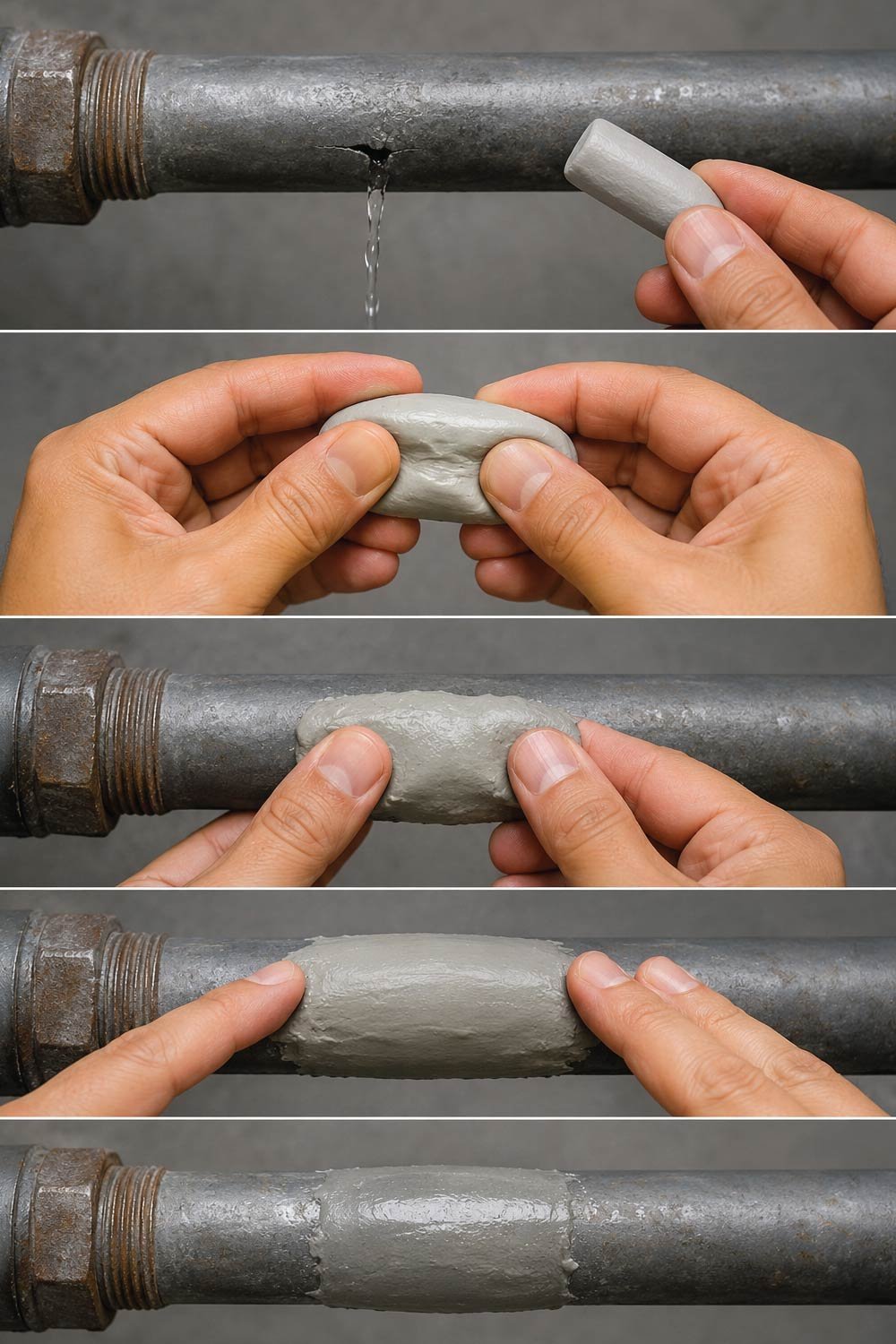 Epoxy Putty Repair (Semi-Permanent Fix)