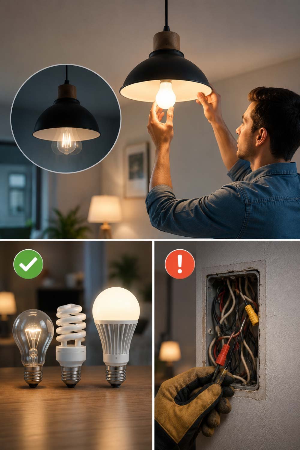 Fix Flickering Lights Safely