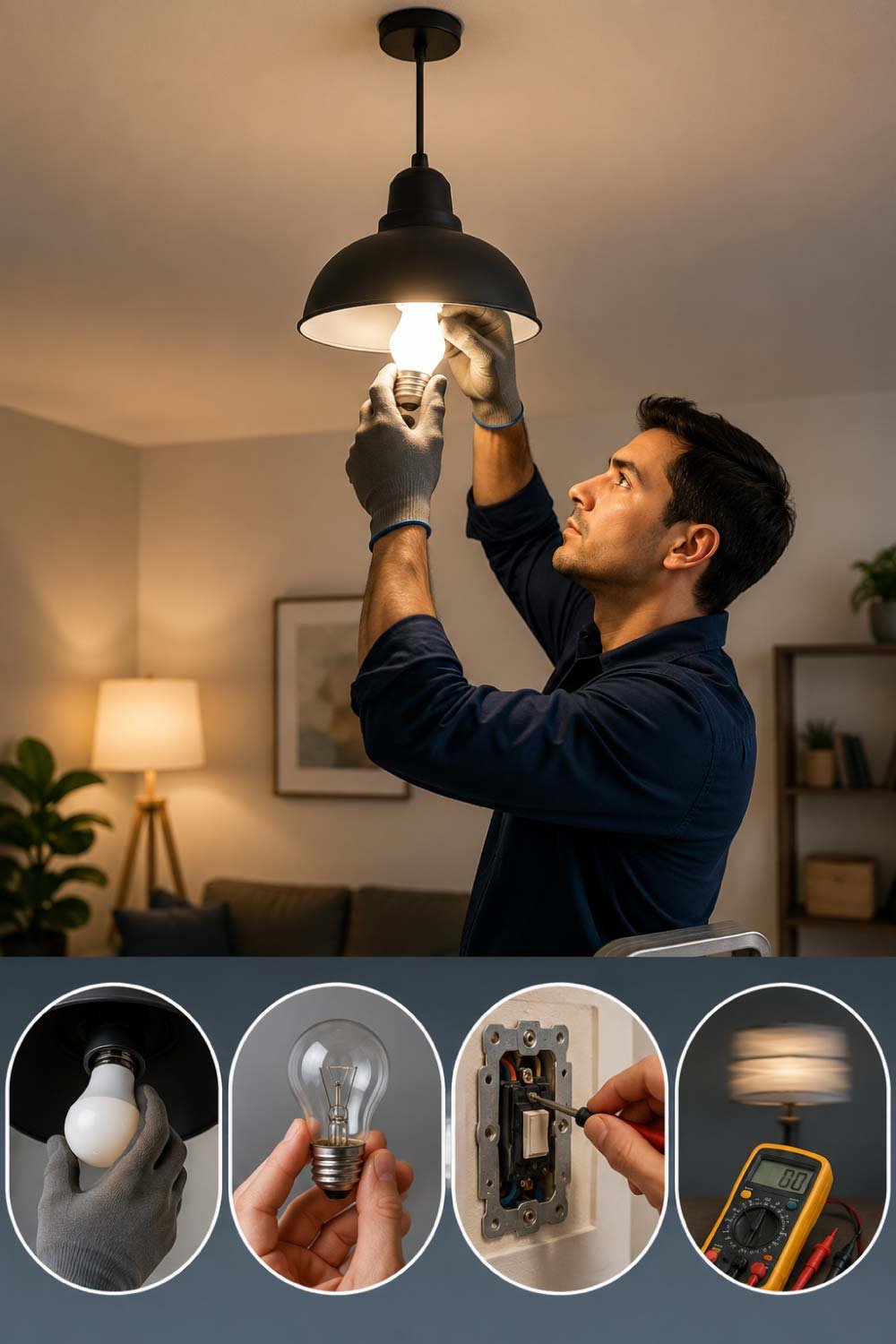 Fix Flickering Lights Safely