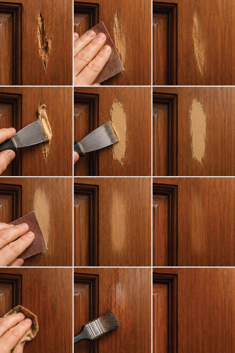 Fixing Deep Scratches and Gouges