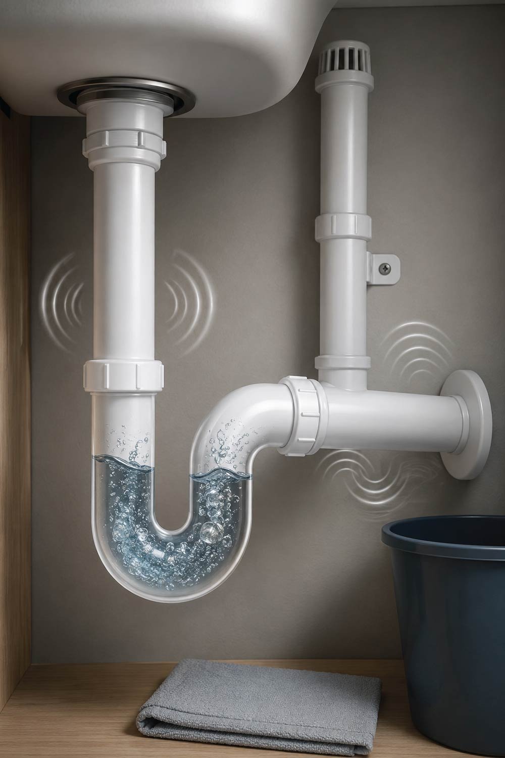 Fixing Gurgling Sounds in Pipes