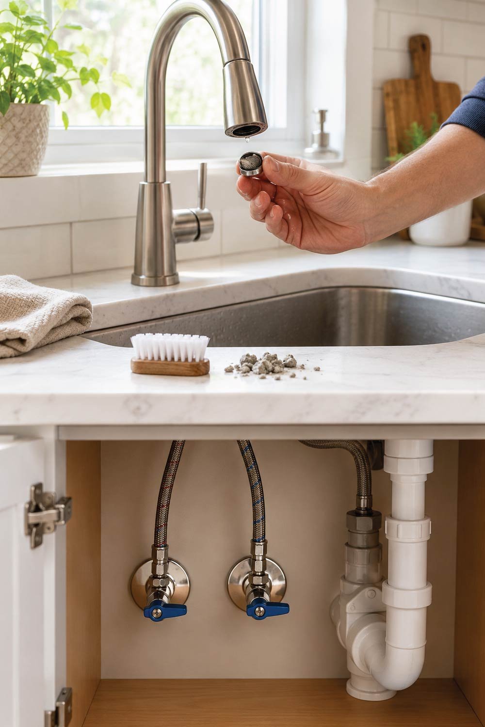 Fixing Low Water Pressure in the Kitchen Sink