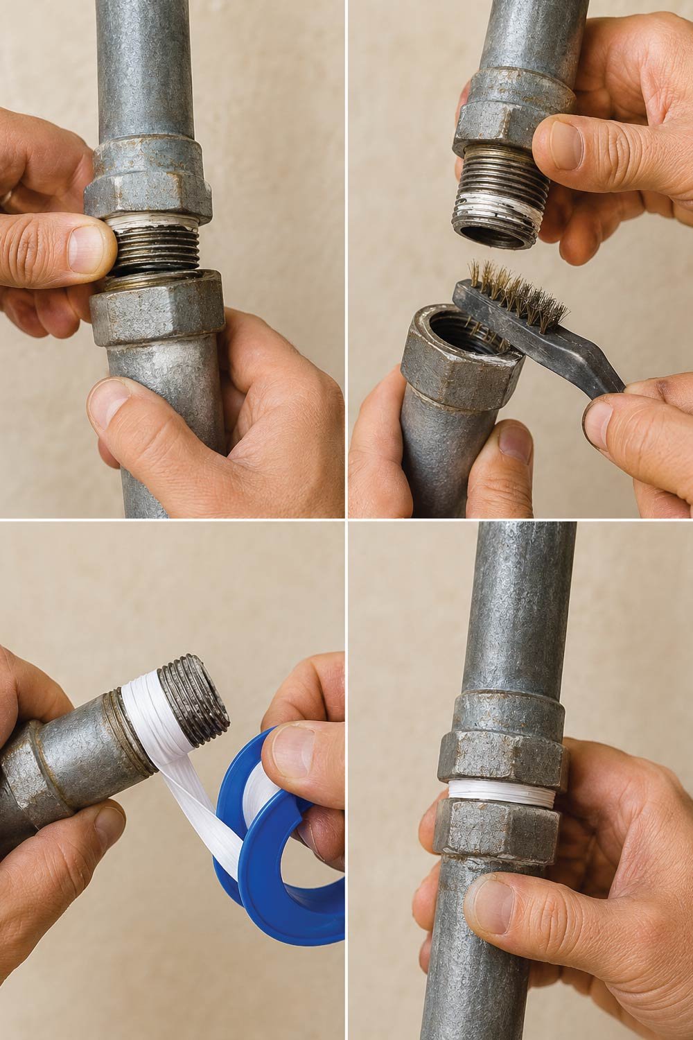 Fixing a Leaky Pipe Joint