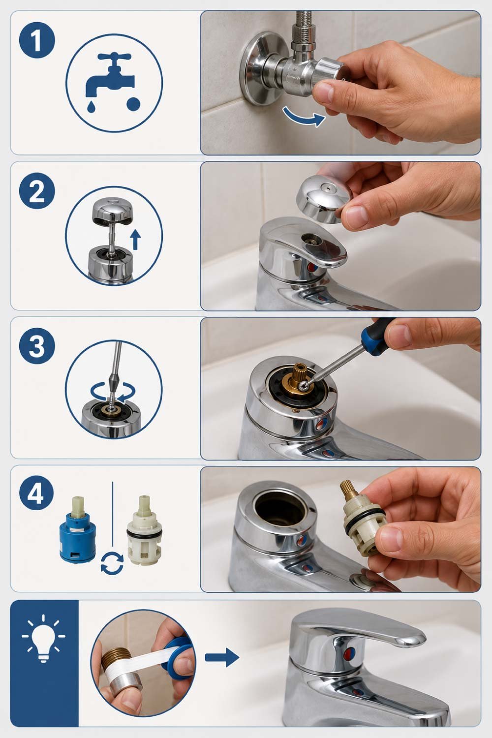 Fixing a Loose Faucet Handle