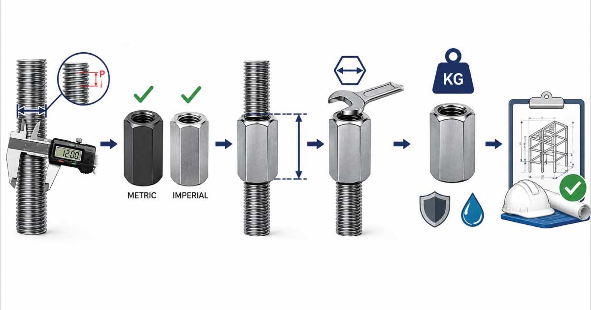 How to Choose the Right Coupling Nut Size
