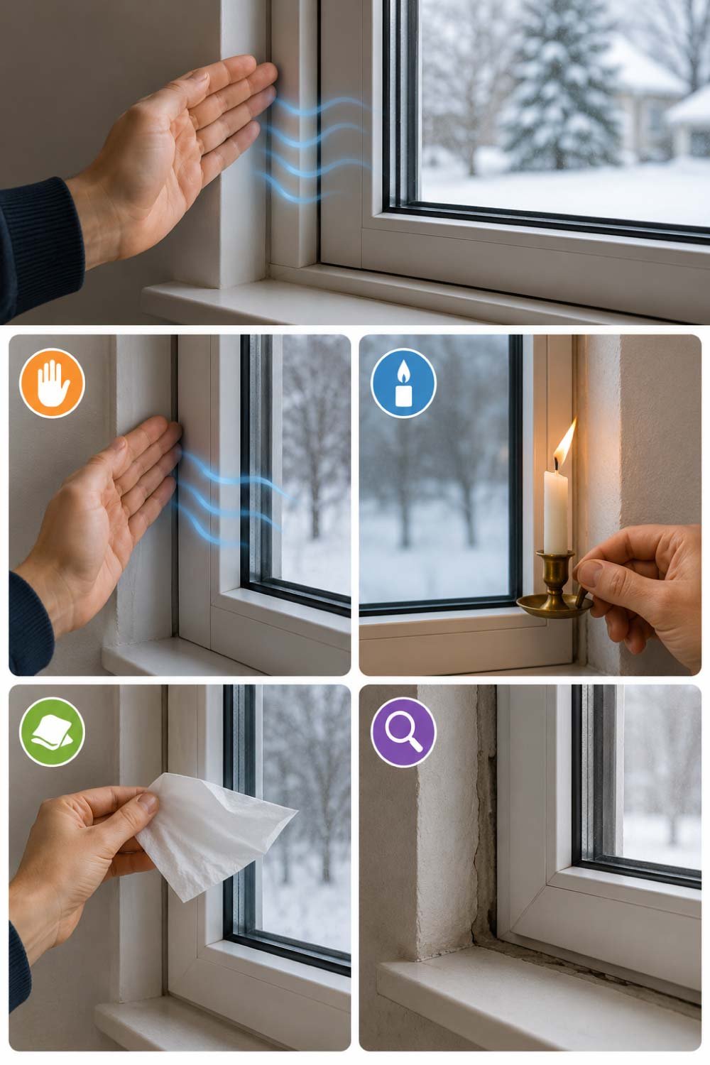 How to Detect Window Drafts in Your Home