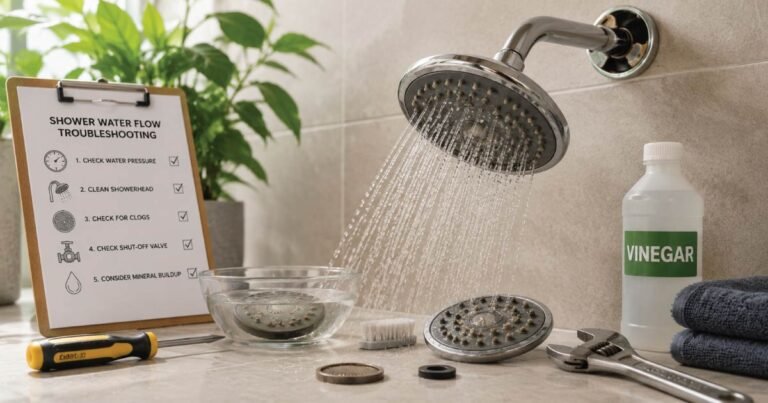 How to Fix Shower Water Flow: A Complete DIY Troubleshooting Guide