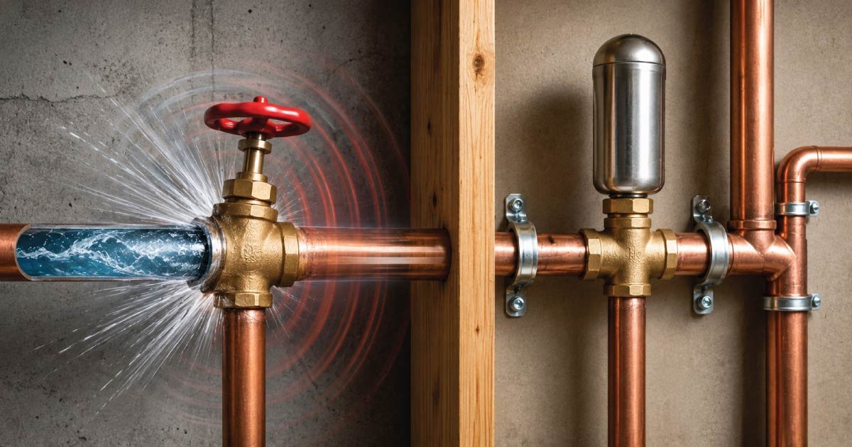 How to Fix Water Hammer in Pipes: Causes, Solutions, and Prevention