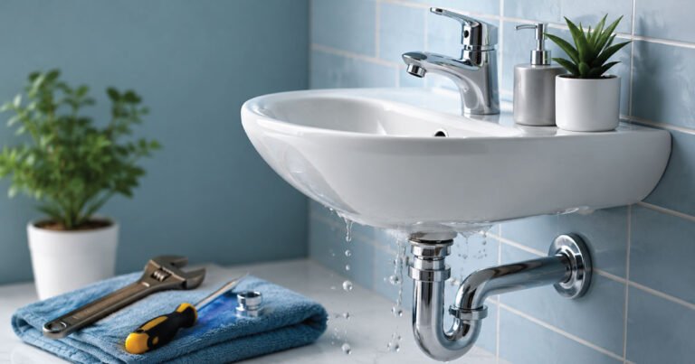 How to Fix a Bathroom Sink Leak (Easy Home Repair Guide)
