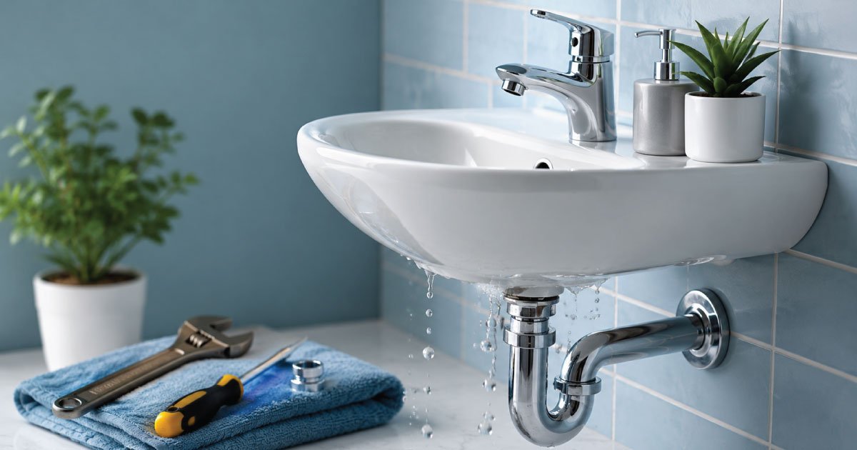 How to Fix a Bathroom Sink Leak (Easy Home Repair Guide)