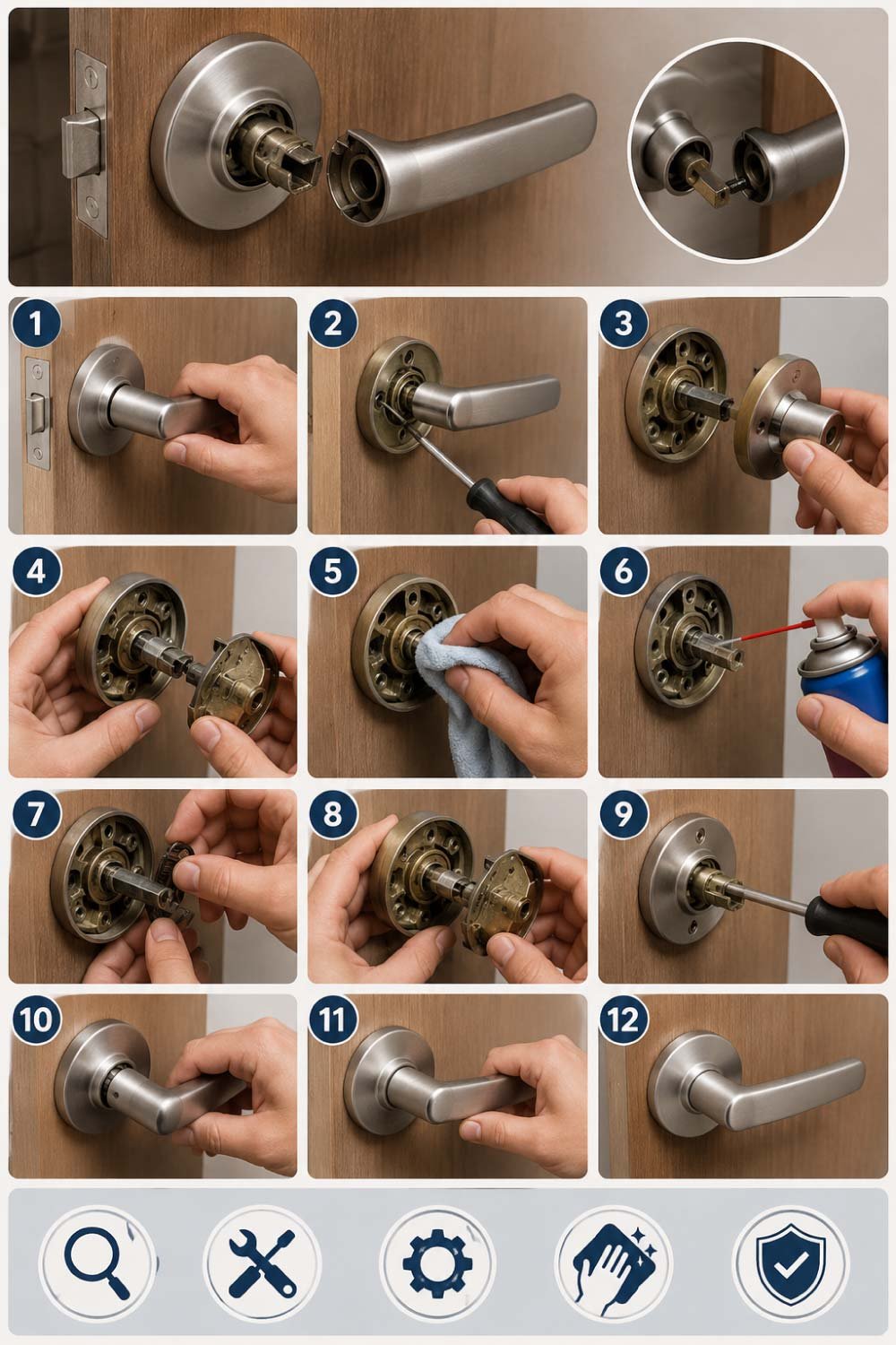 How to Fix a Broken Door Handle Properly