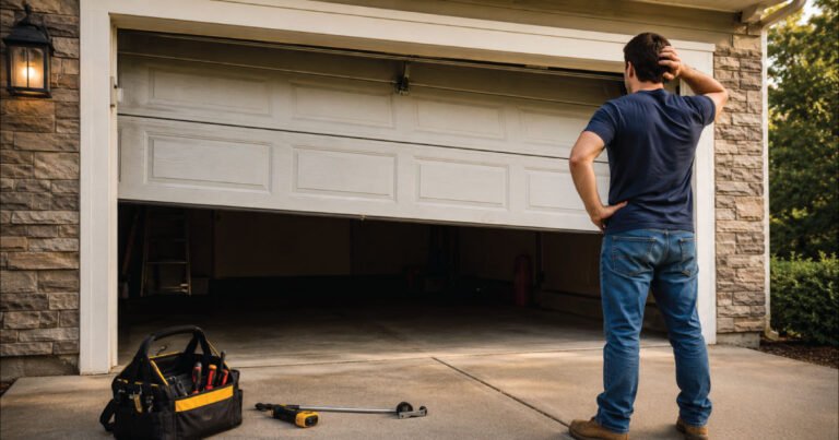 How to Fix a Garage Door That Won’t Open: A Complete DIY Guide