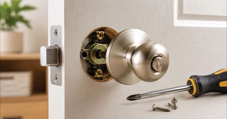 How to Fix a Loose Door Knob: A Complete Step-by-Step Guide