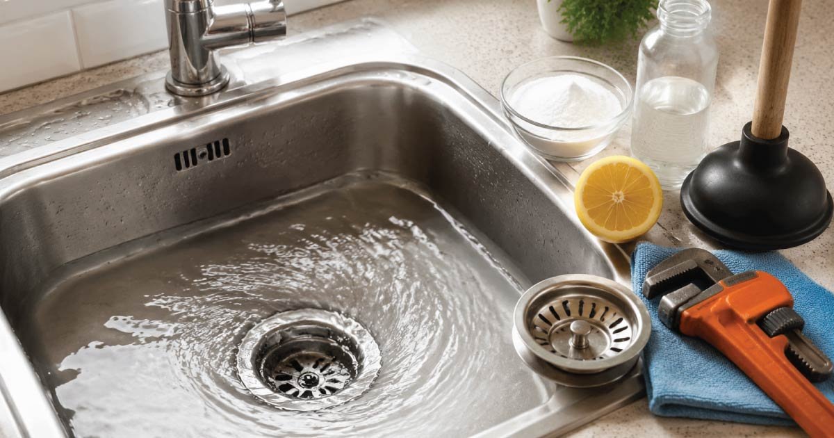 How to Fix a Slow Draining Sink: Simple DIY Methods That Actually Work