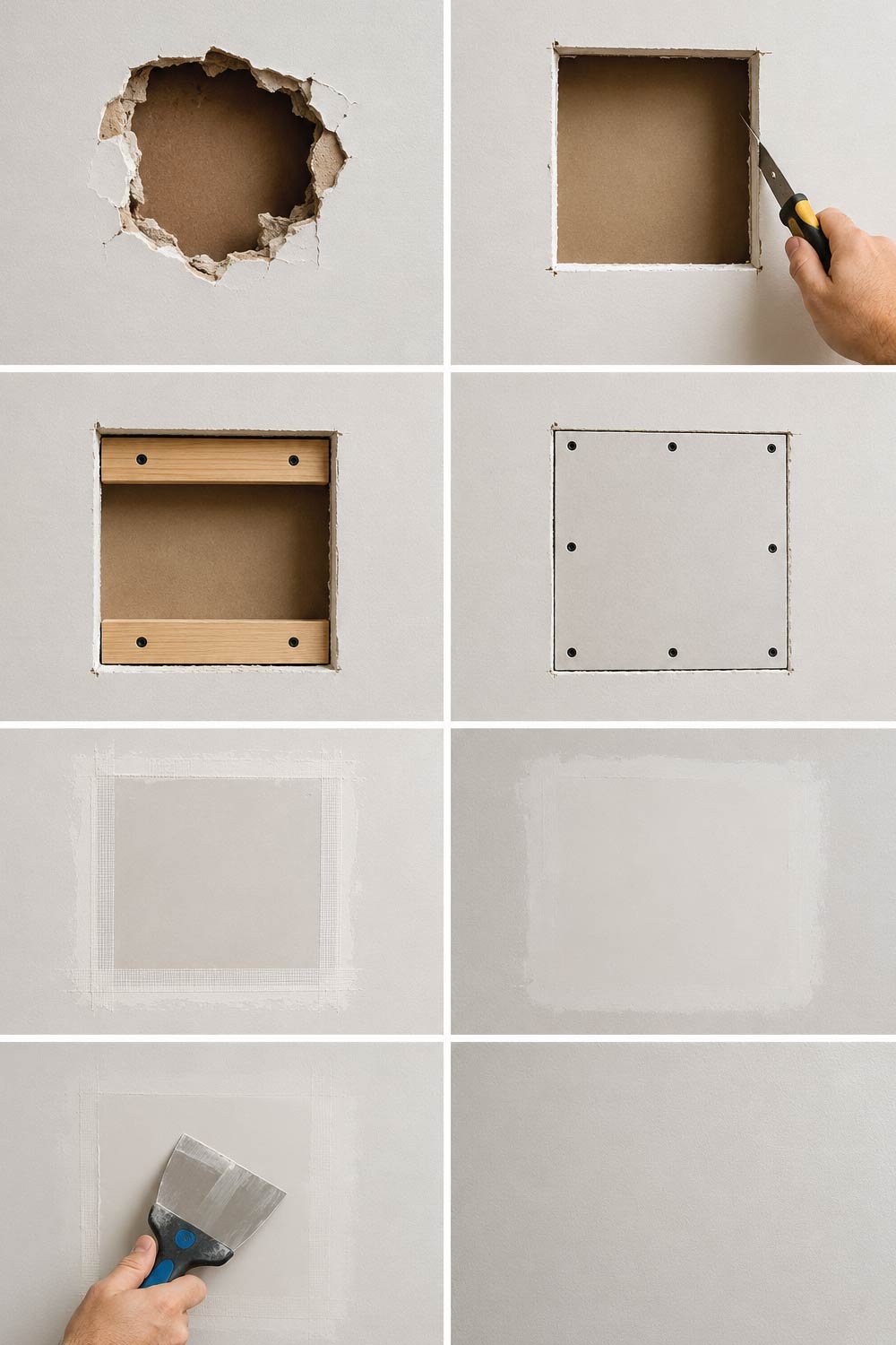 How to Patch Large Holes (Over 6 Inches)