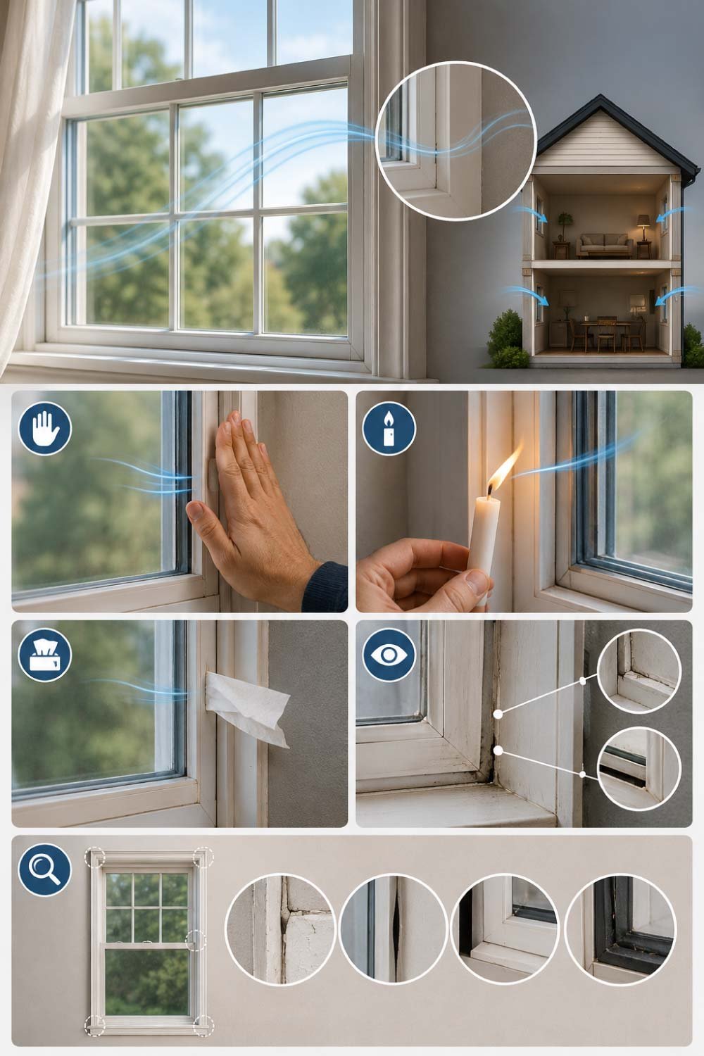How to Tell If Your Windows Are Leaking Air