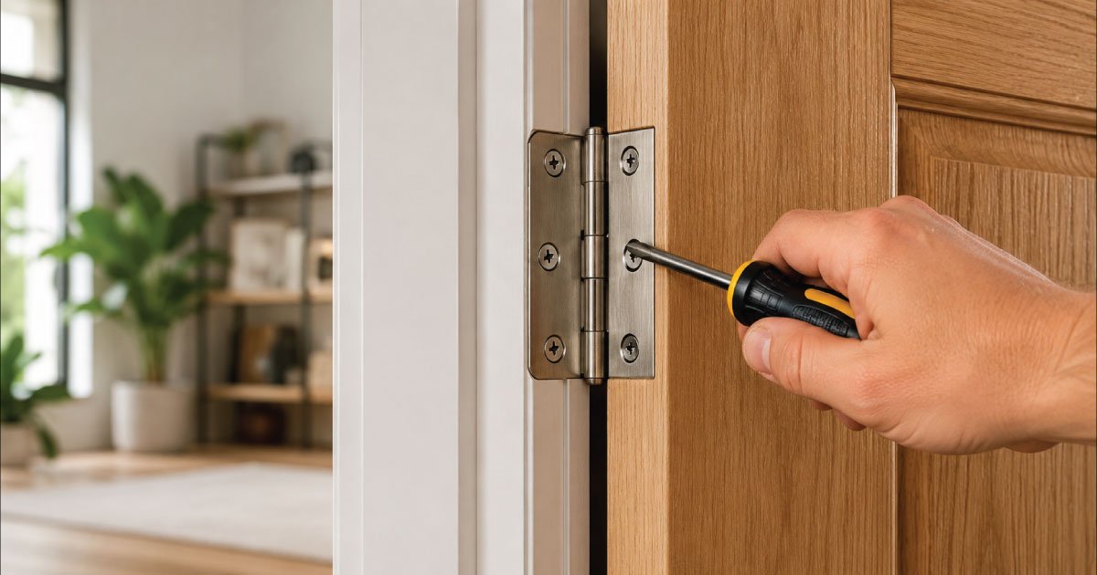 How to Tighten a Door Hinge: A Complete DIY Guide for Homeowners