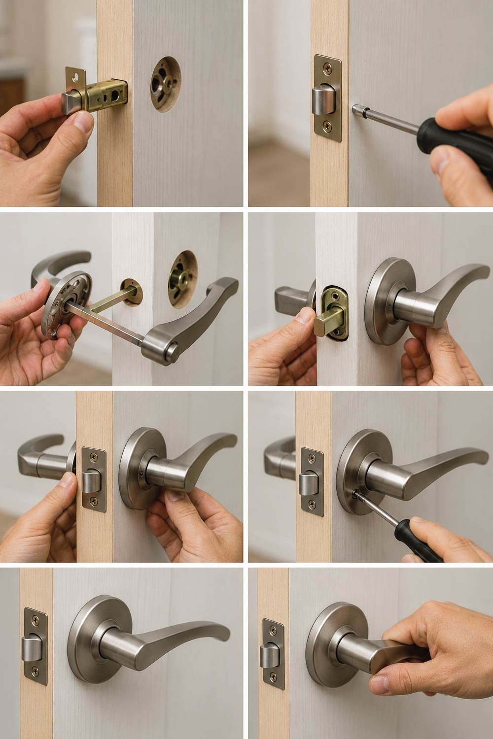 Installing a New Door Handle