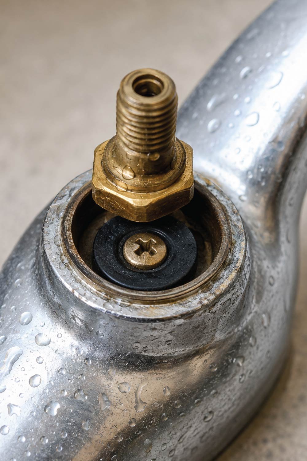Locate and Inspect the Washer
