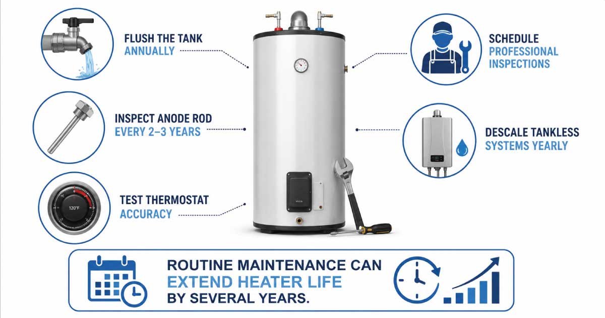 Maintenance Tips to Prevent Hot Water Shortages