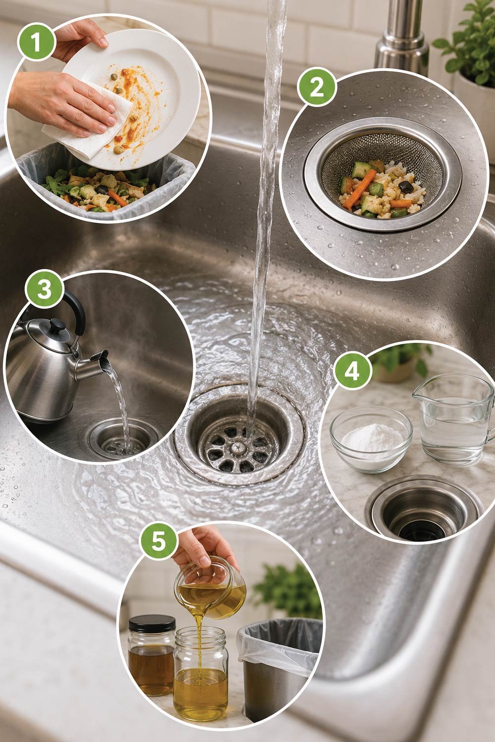 Preventative Kitchen Drain Maintenance Tips