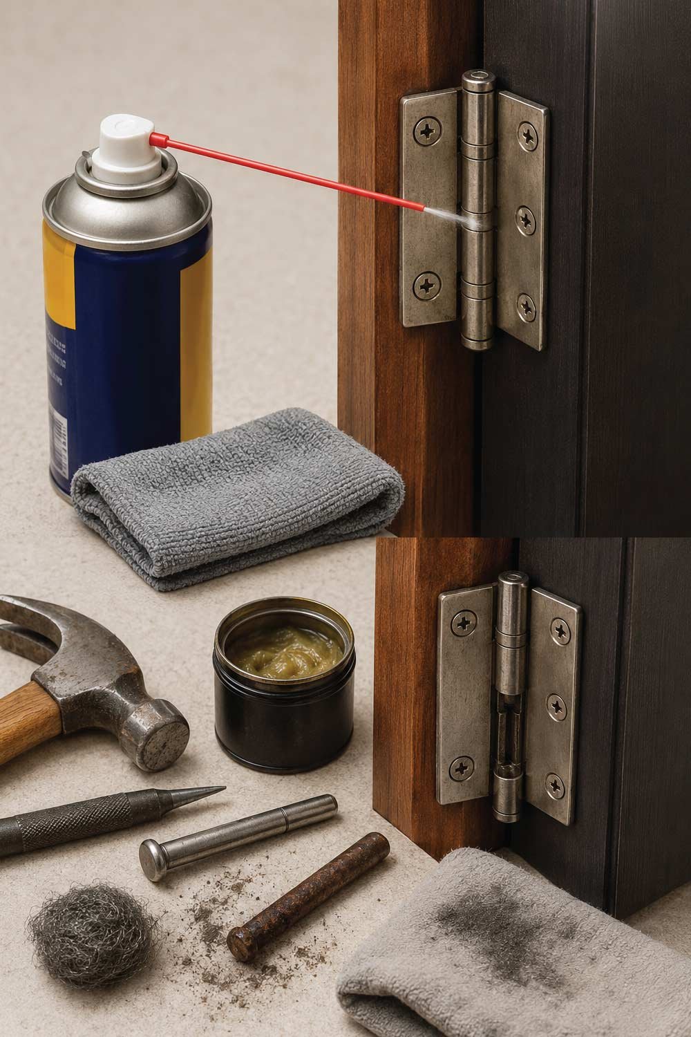 Quick Fix Using Lubricant Spray