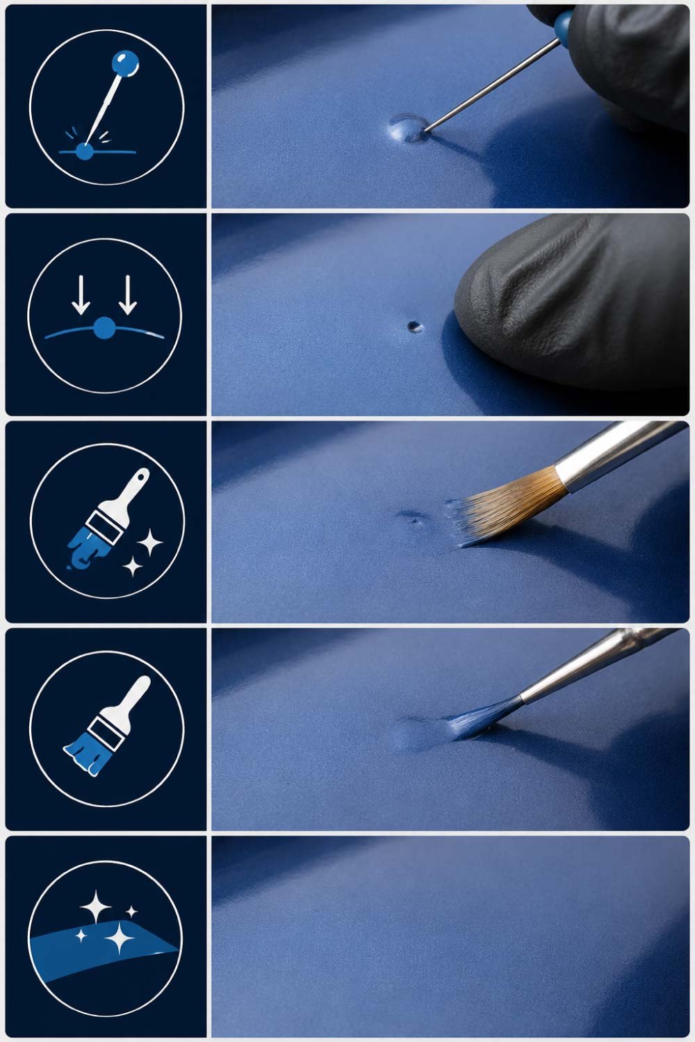 Quick Fix for Small Paint Bubbles