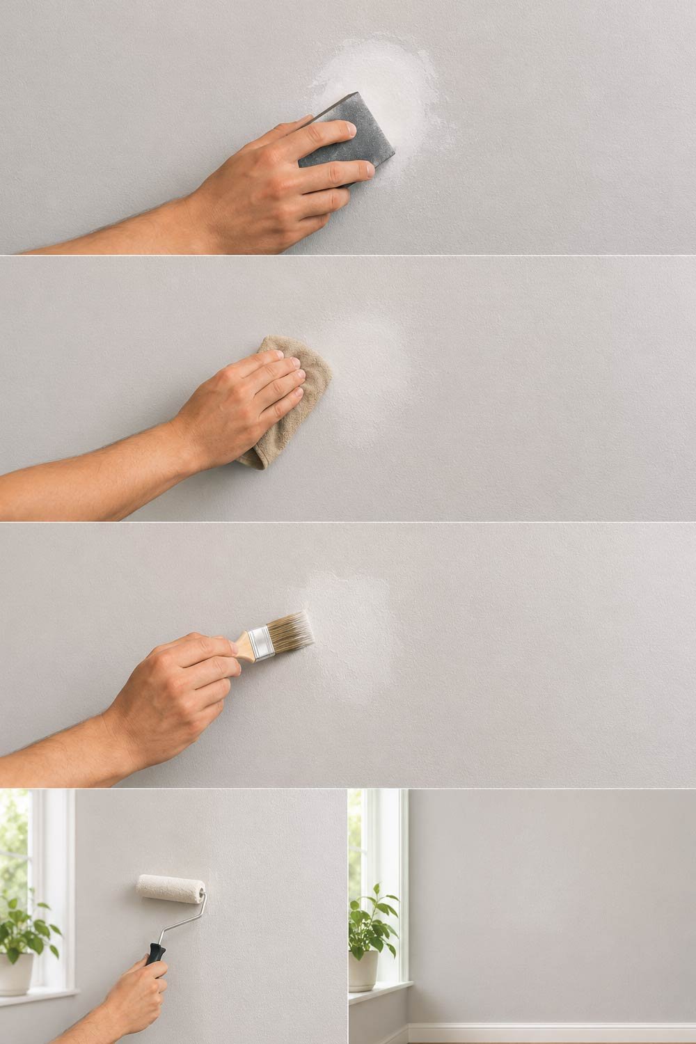 Sand the Surface Smooth