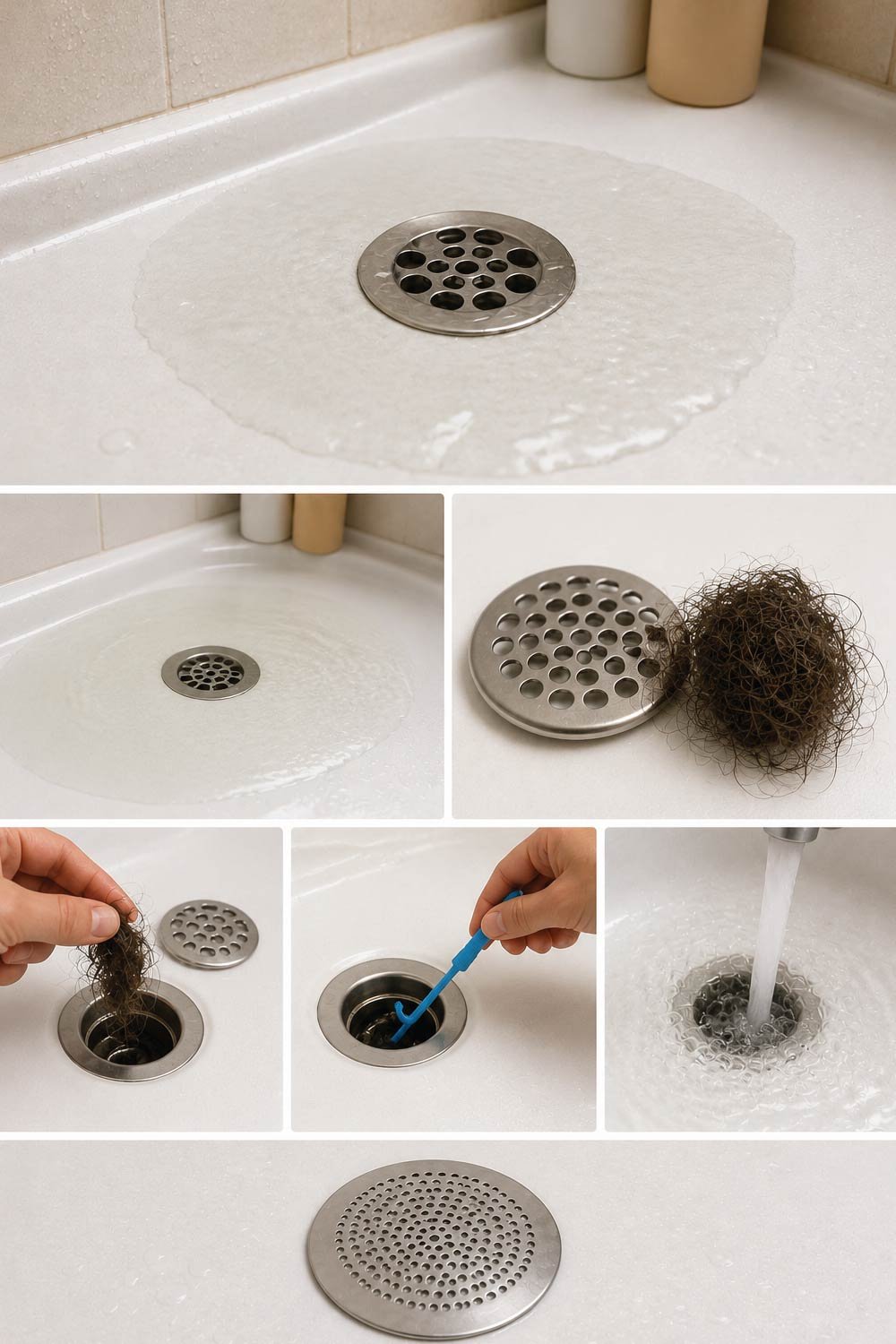 Shower or Tub Drain Clogs