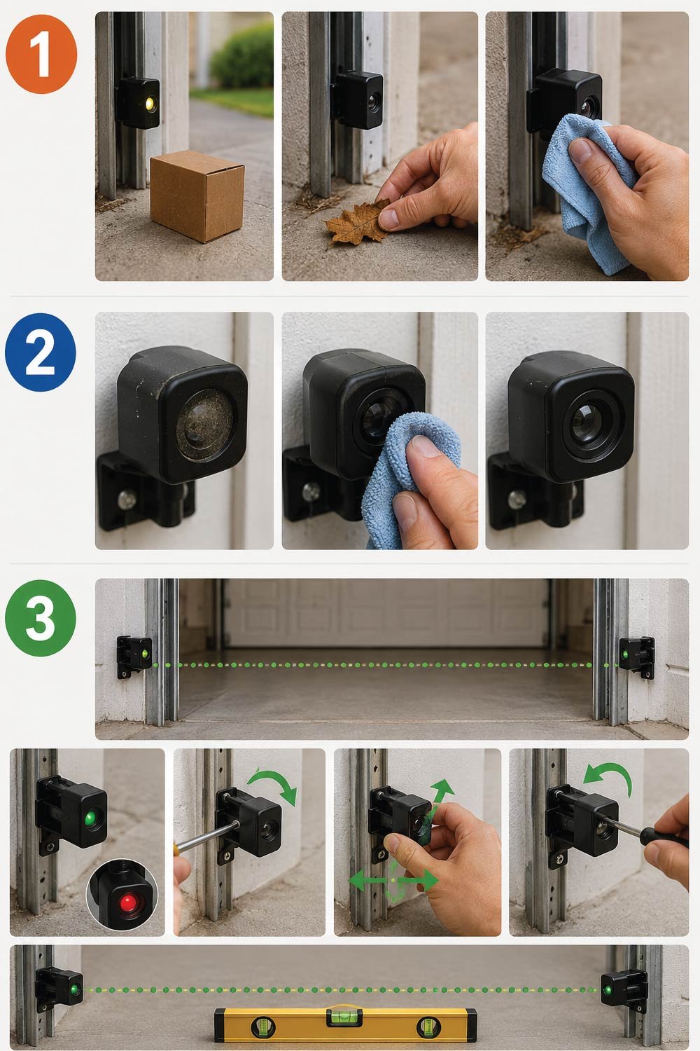 Step-by-Step Guide to Fix Garage Door Sensors