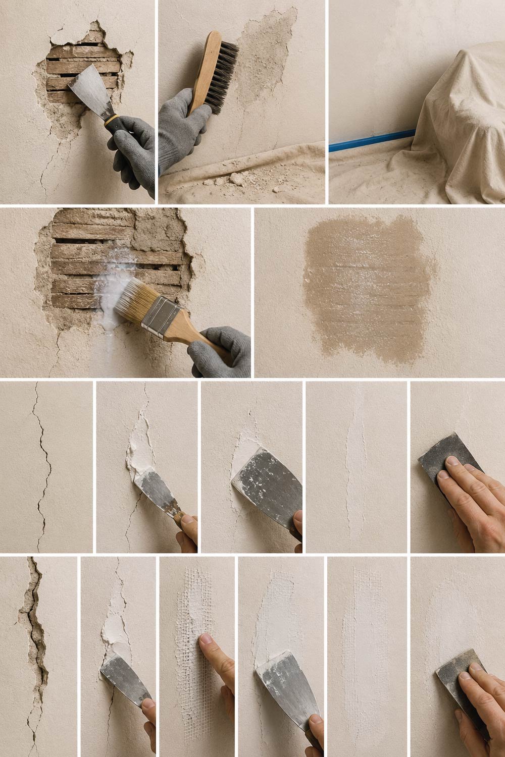 Step-by-Step Guide to Repair Plaster Walls