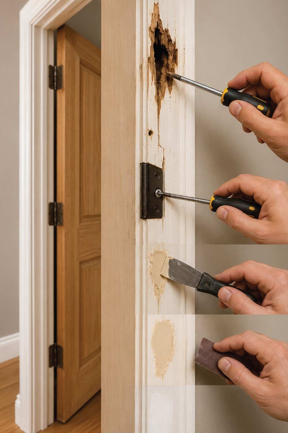 Step-by-Step Guide to Repair a Door Frame