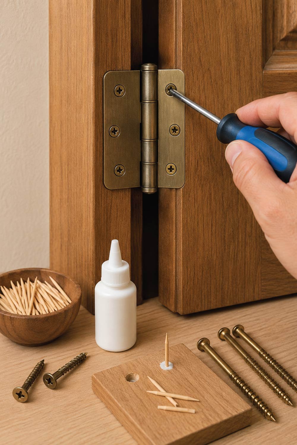 Step-by-Step Guide to Tighten Door Hinges