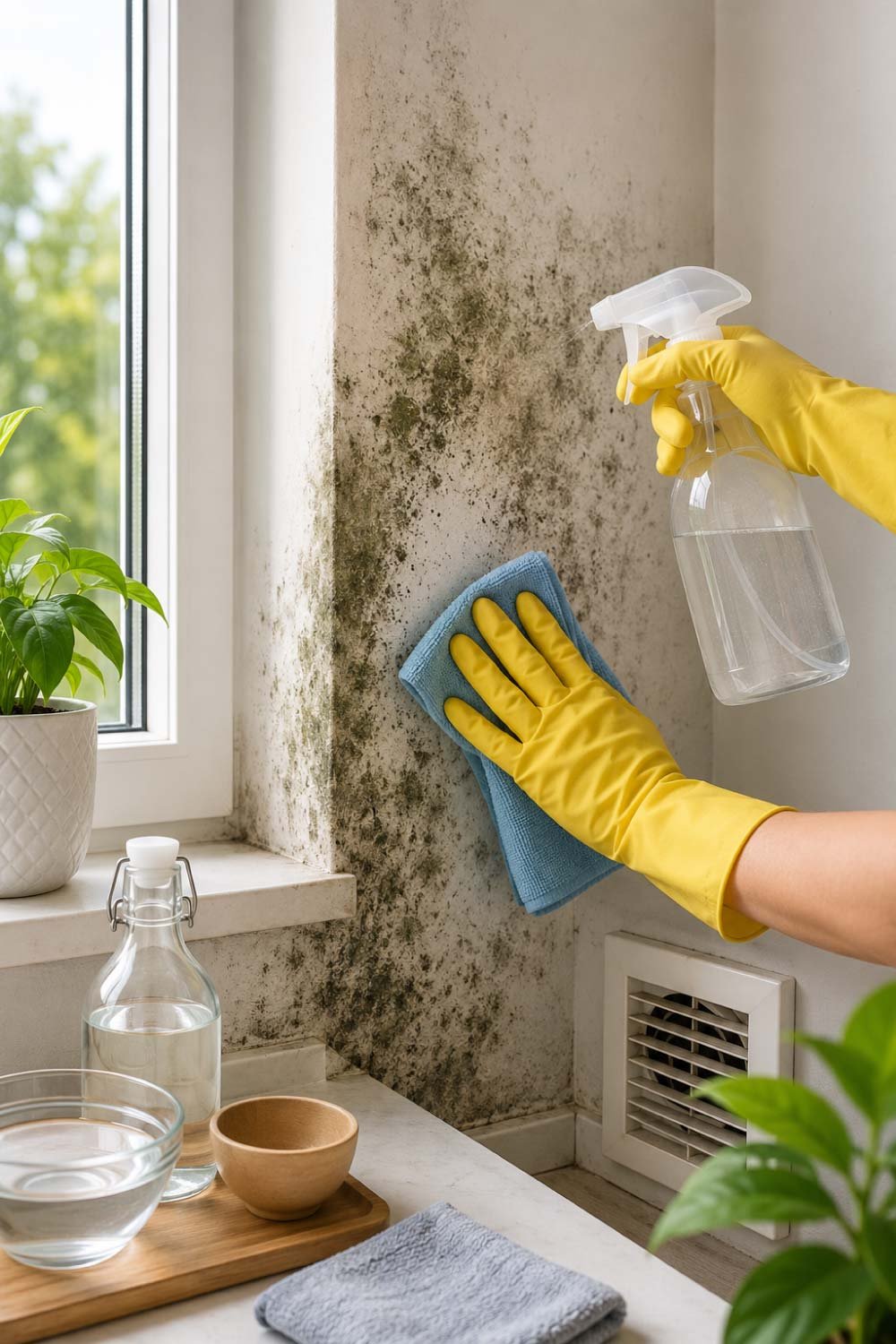 Tackling Mold and Mildew Spots