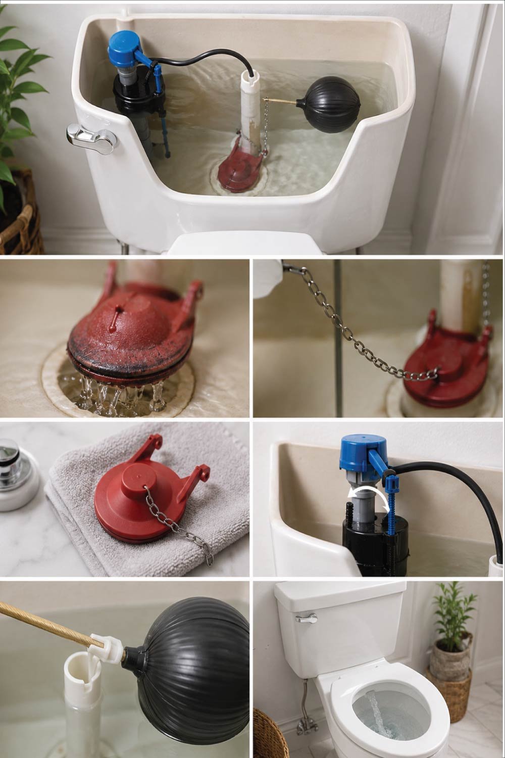 Toilet Keeps Running (Most Common Issue)